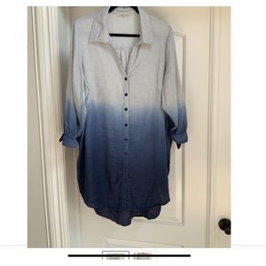 Indigo Soul button down shirt